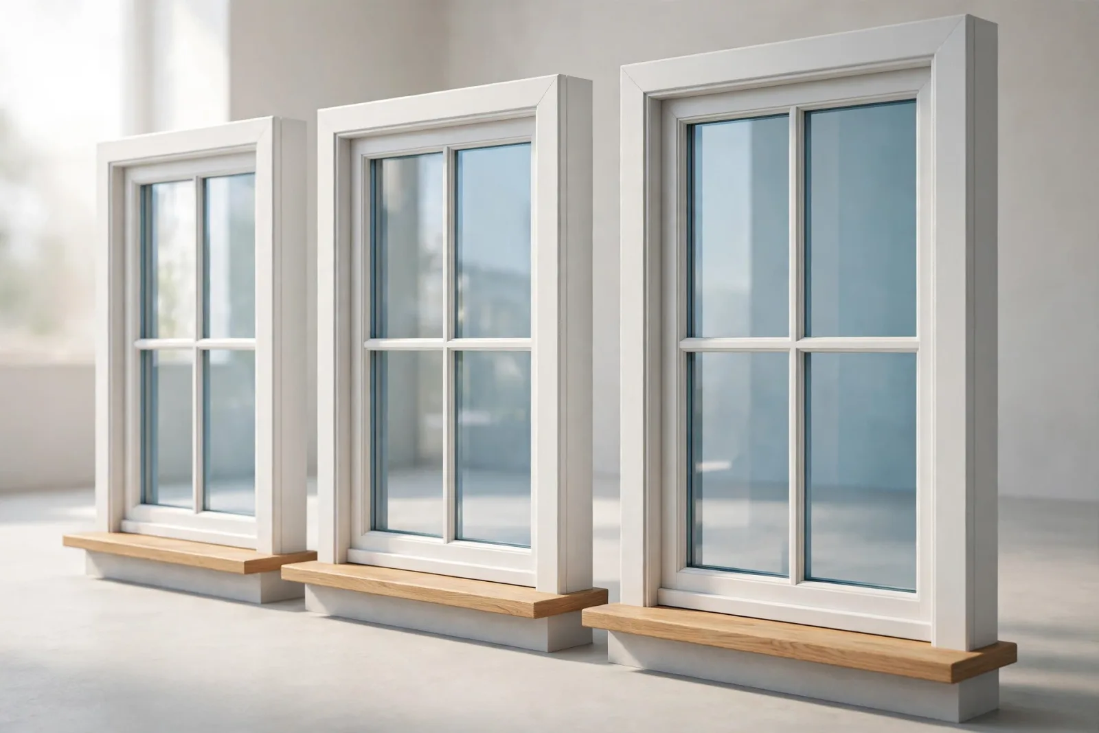 Windows Set of 3 3D Model