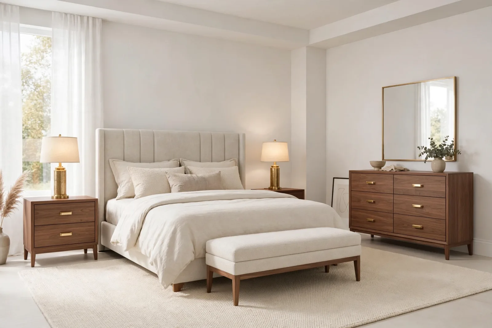 Complete Bedroom Set 3D Model