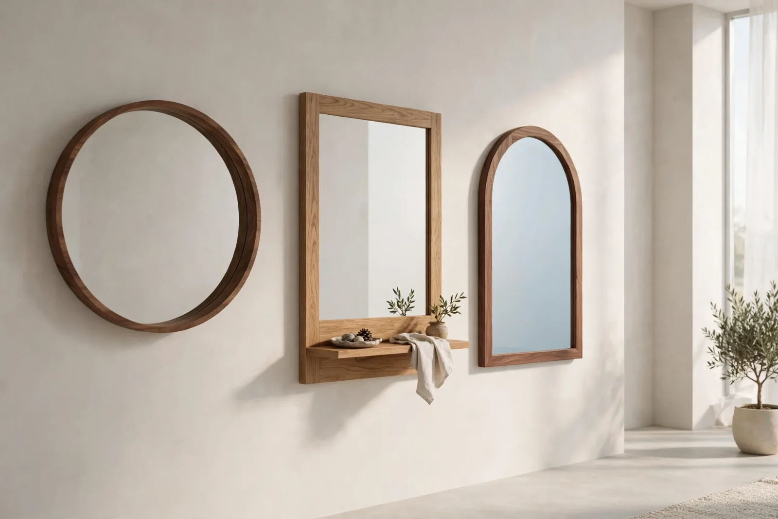 Mirrors Set of 3 3D Model