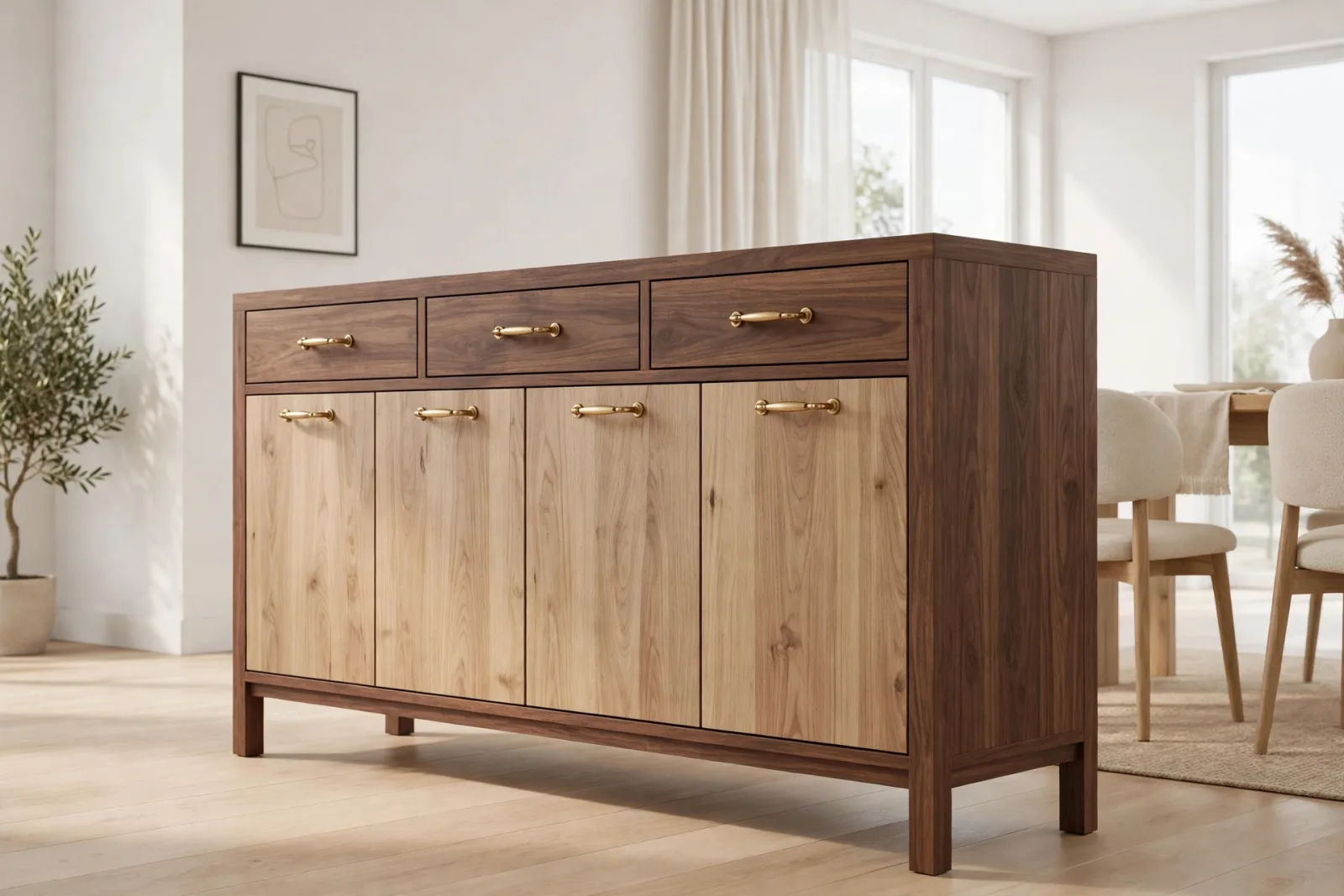 Dining Sideboard Buffet 3D Model