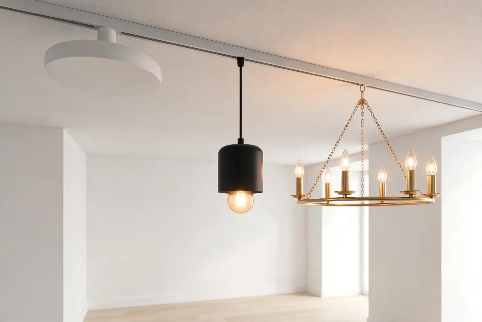 Ceiling Lights Set of 3 3D Model