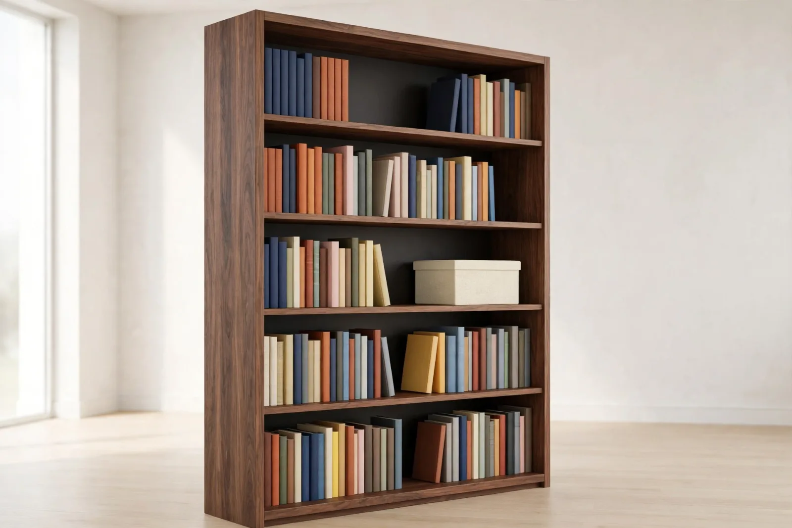 Tall Bookshelf 3D Model
