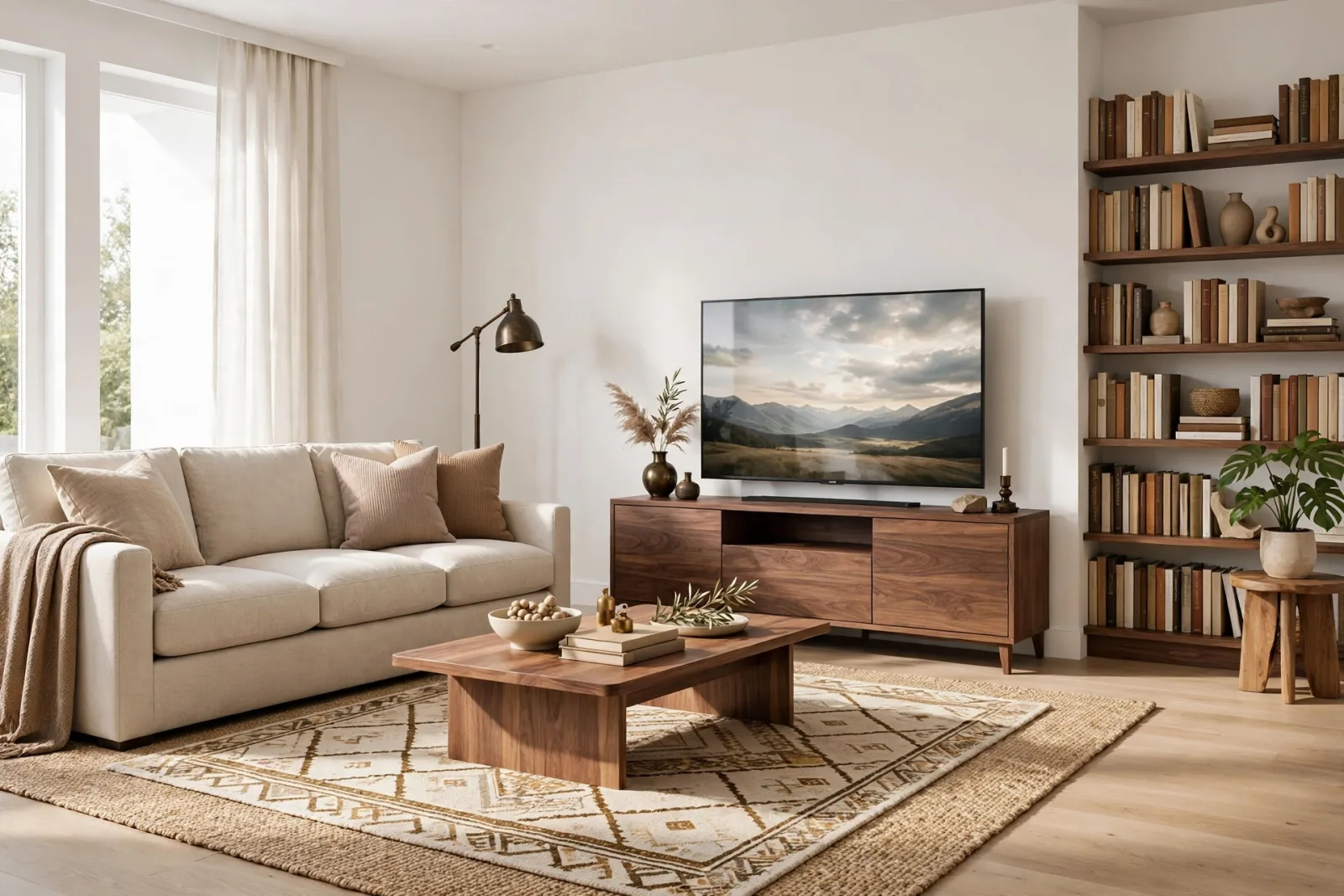 Complete Living Room Set 3D Model