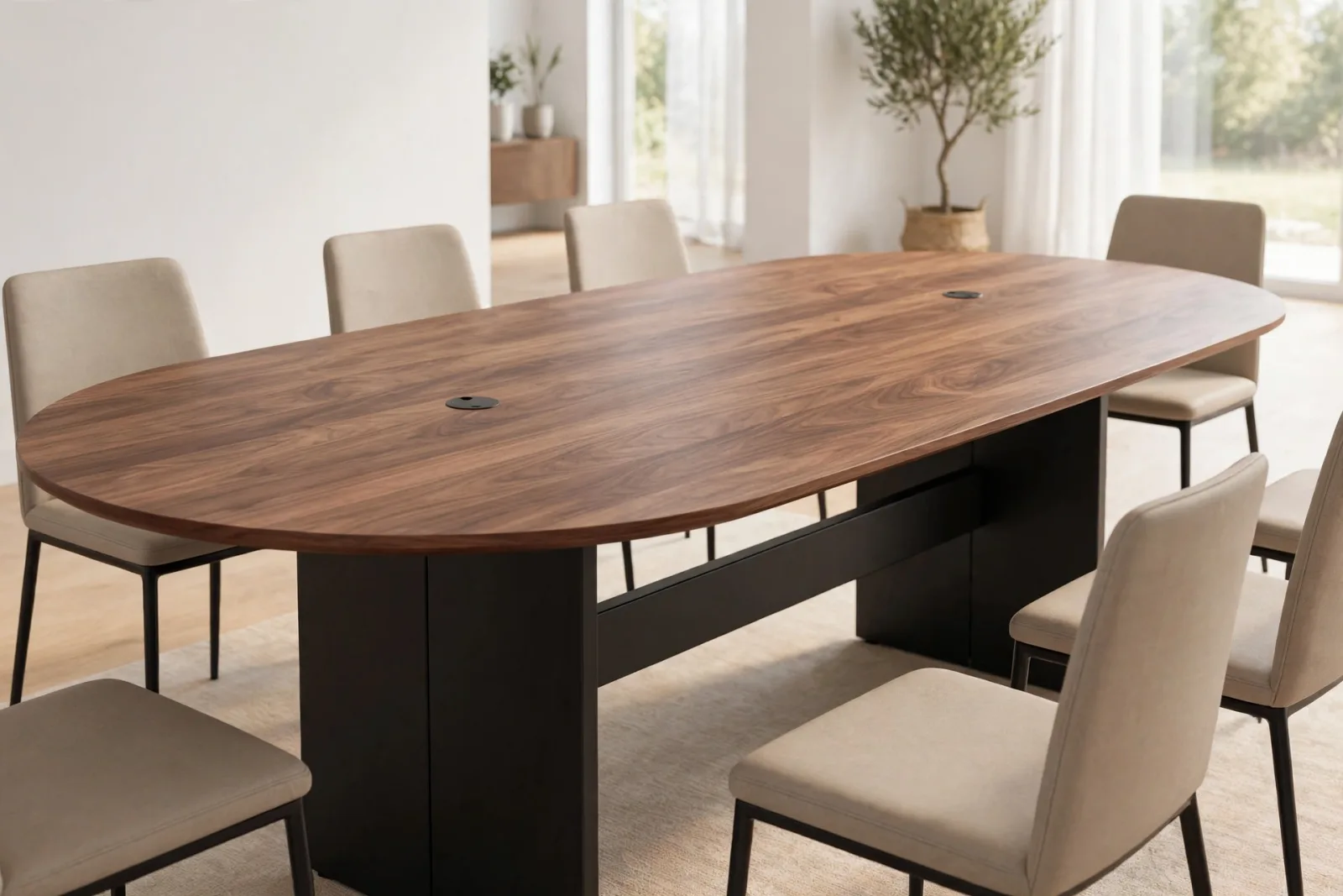 Meeting Table for 6 3D Model